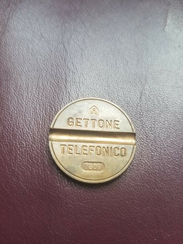 Vintage gettone telefonico - gettone,