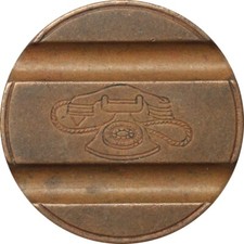 Italy 1963 Telephone Token -