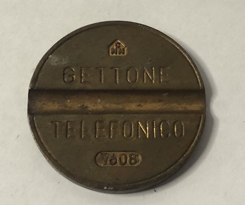 Vintage gettone telefonico - vintage,