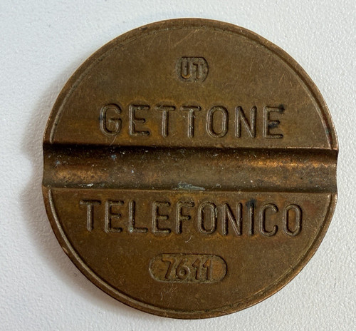 1976 italy gettone - gettone, telefonico