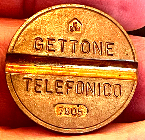 Italy phone token gettone - italy,