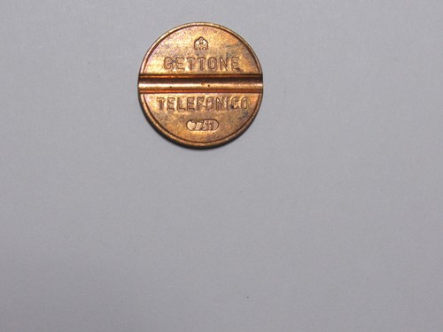 Old token gettone telefonico - token,