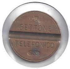 Italy Gettone Telefonico 7502