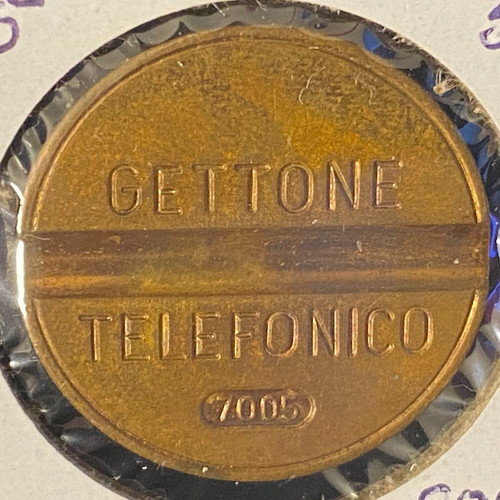 Gettone telefonico public - gettone,