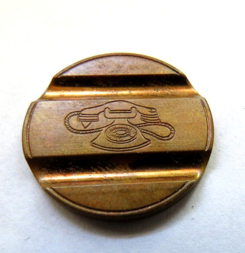 Italian telephone token - telephone,