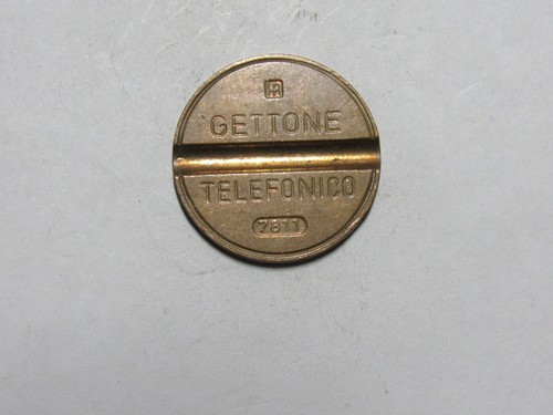 Old token gettone - old, telefonico