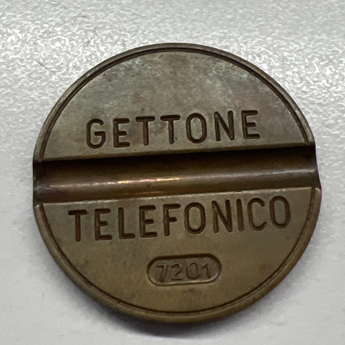 7201 italy gettone - 7201, telefonico