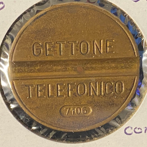 Gettone telefonico public - telefonico,
