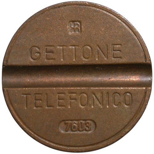 Gettone telefonico 7603 - gettone,