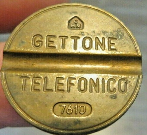 Gettone telefonico tellephone - telefonico,