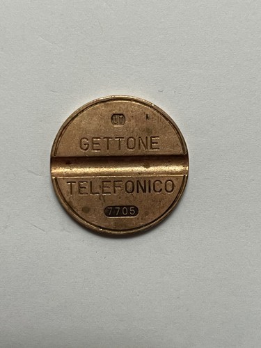 Vintage gettone telefonico - vintage,