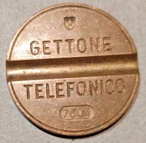 Rare telephone token 7604 - token,