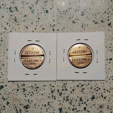 (2) Pc. Gettone Telefonico