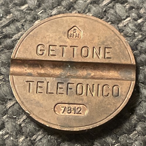 Gettone telefonico coin italy - telefonico,