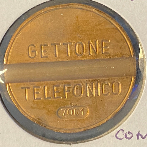 Gettone telefonico public - gettone,