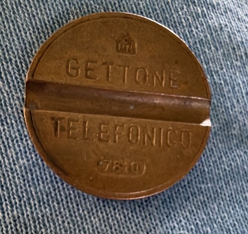 Italian gettone telefonico - gettone,