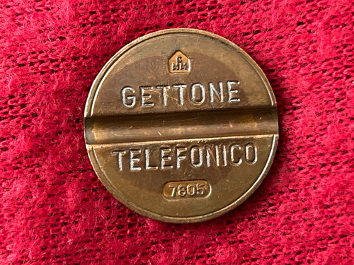 Italian gettone telefonico - -,