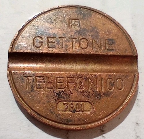Gettone telefonico 7801 - telefonico, italy