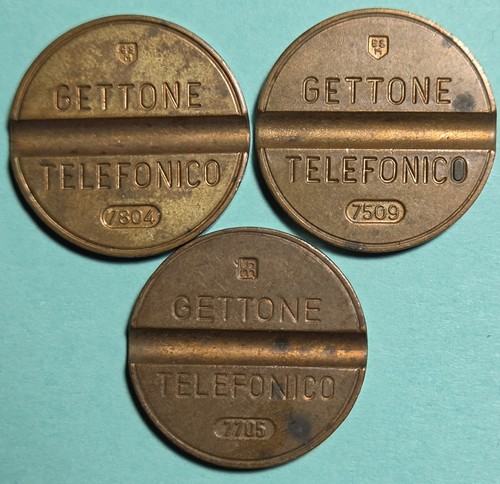 Lot gettone telefonico - lot, of