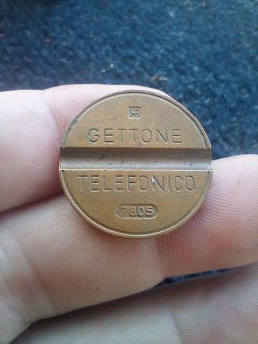Gettone telefonico 7805 - gettone,