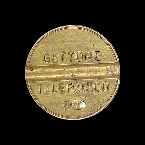 Gettone telefonico - gettone, (token)
