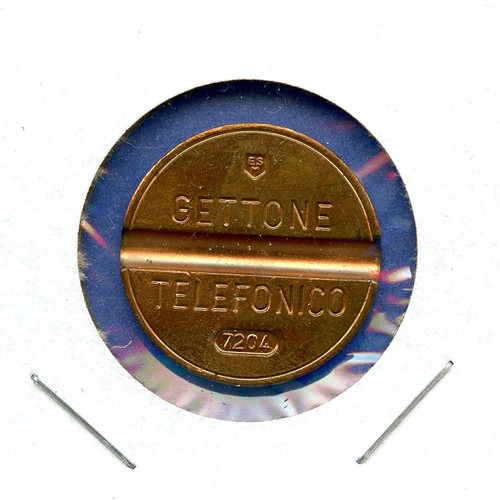 Gettone telefonico token - token, 1"