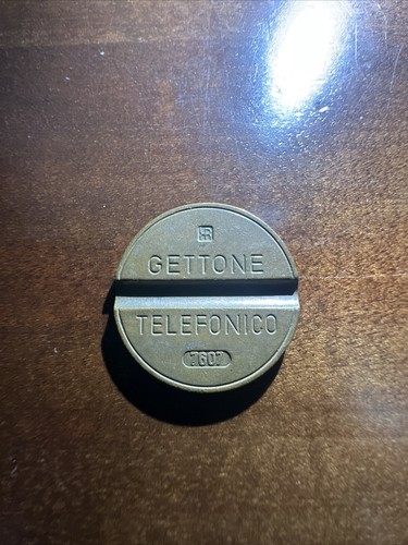 Italian gettone telefonico - italian,