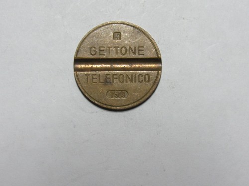 Old token gettone telefonico - -,